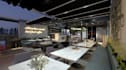bistro interior design, cgi commercial rendering, deluxe dining, vip restaurant