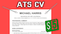 make you a professional ats friendly CV
