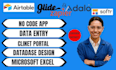 airtable,data entry,build website,microsoft excel,n8n,supabase, client portal
