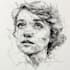 draw abstract portrait art