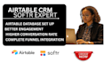 set up airtable database,airtable automation,integrate softr webapp,work flow