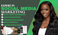 do social media marketing, canva presentation, canva design