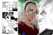 draw professional custom manga page