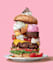 make a food pop art illustration