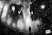 create black and white illustration