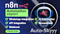 build n8n ai automation workflow