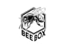 design creative beautiful bumble bee logo