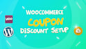 setup e commerce coupon and discount promo code offer system