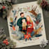draw your office christmas card holiday funny