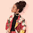 draw a digital fashion illustration
