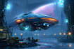 design a sci fi spaceship design