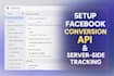 setup conversion API and  server side tracking GTM ga4