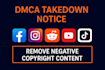 takedown harassing defaming content from reddit,tiktok,facebook,google,ig and x