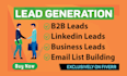do b2b lead generation and targeted prospect email leads gen