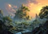 draw fantasy concept landscape illustrations