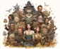 create a dnd party character, fantasy, illustration