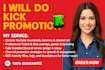 do organic kick promotion to viewers chatters globally
