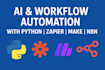 automate your workflows using python n8n make and zapier