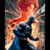 superhero comic book cover, comic book illustration