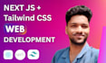 build a modern, SEO friendly next js website with tailwind CSS