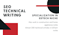 be you SEO technical content writer