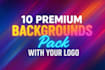 design custom zoom meeting backgrounds with your logo