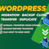 manually backup and restore your wordpress site
