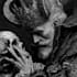 do dark art, horror, brutal in engraving style