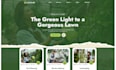 design lawn care website landscaping website gardening website