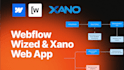 build a scalable saas or mvp in webflow and xano