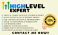 be your gohighlevel virtual assistant, setup go highlevel funnels