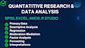 quantitative research and data analysis