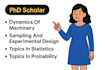 do dynamic of machinery sampling experimental design topic statistic probability