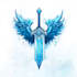 hand paint fantasy logo
