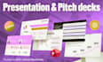 do powerpoint presentation, pitch deck design, canva and google slides