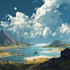 create fantasy landscape art