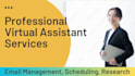 be your professional virtual assistant with 10 years of back office experience