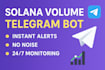 build telegram mini app pyton telegram bot custom telegram bot solana volume bot