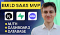 build your saas mvp with next js and supabase