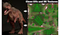 create professional uv maps and 8k pbr textures