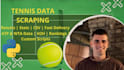 scrape tennis data atp wta results h2h and player statistics