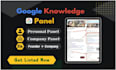 create an approval google knowledgepanel and imdb for personal and individual