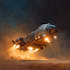 futuristic spacecraft with advanced tech