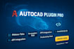 create autocad plugin addin ribbon automation app with autodesk API