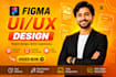 do figma website design, website ui ux design, ui desgin,