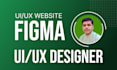 do figma website design, website ui ux design, ui desgin,
