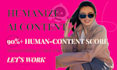 edit and humanize ai content to enhance SEO