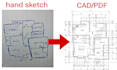 convert hand drawn sketches to autocad