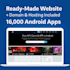 transfer a complete website with 16,884 apps and games