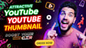 design clickbait fiverr gig thumbnail review profile in 3hrs